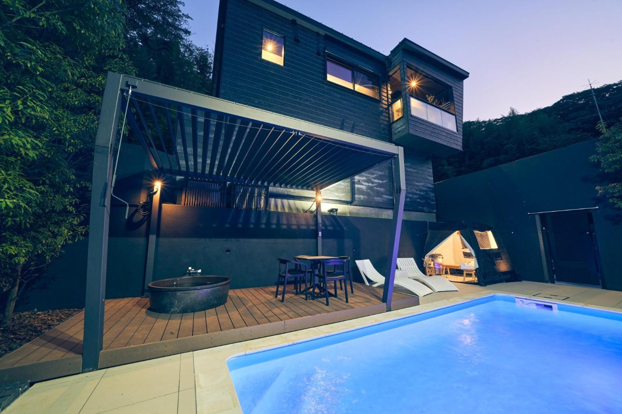 Vila ルクス箱根湯本 Lux Hakone Yumoto Exteriér fotografie